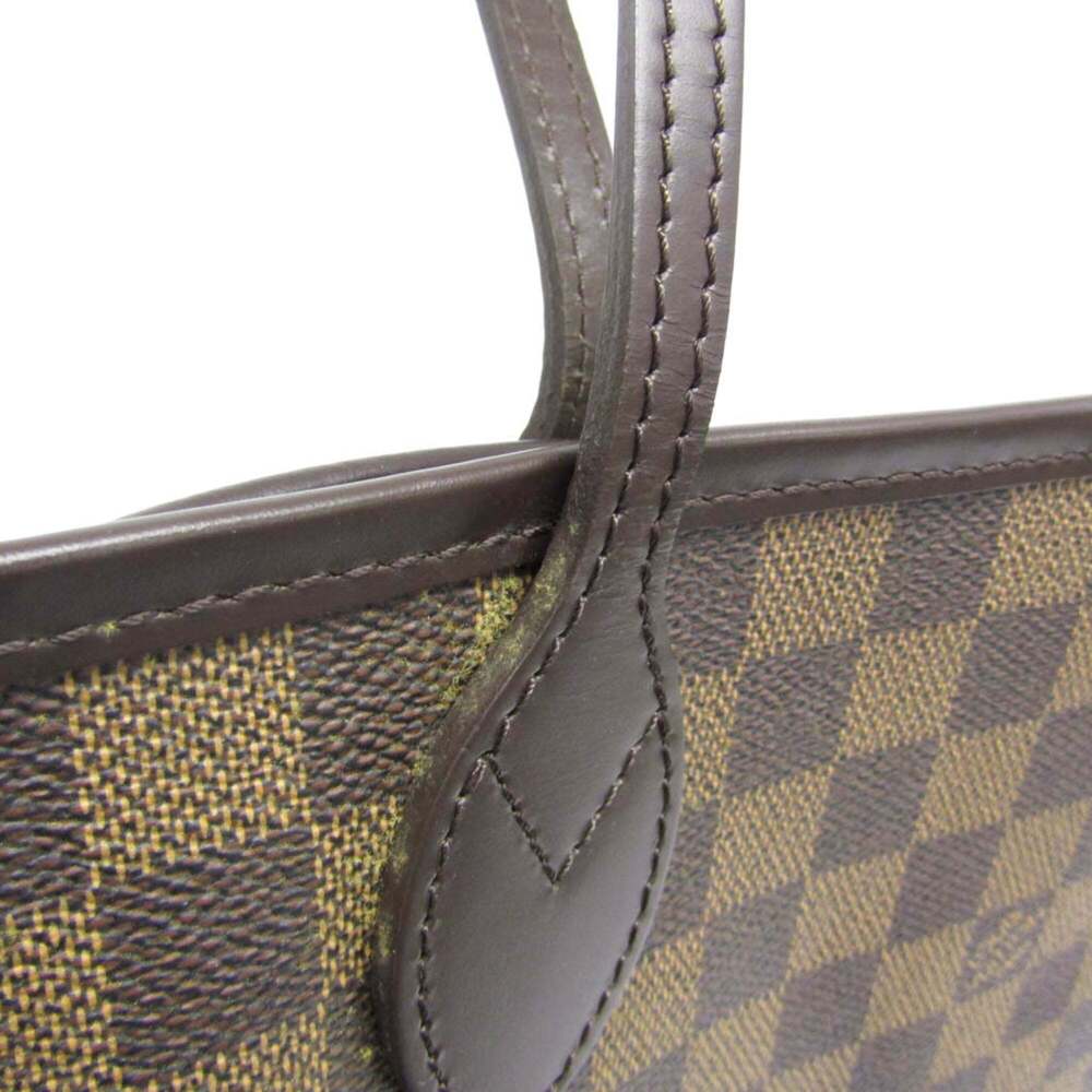 LOUIS VUITTON Authentic Brown Damier Neverfull MM Tote Bag - Picture 6 of 12
